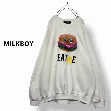 MILKBOY EAT ME SWEAT SHIRTS 트레이닝복 맨투맨
