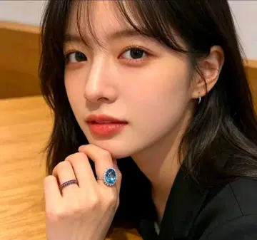 라이트 럭셔리 큐빅 지르코니아 반지