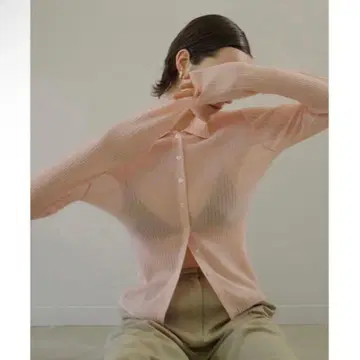 [매장 한정판 색상] CLANE 시어 리브 니트 폴로 셔츠