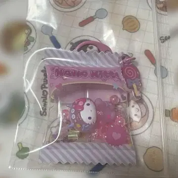 산리오 시크릿 키링 컬러풀 팝 몬스터 키티