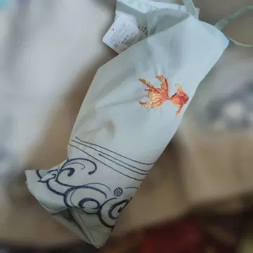 시노와즈리 모던 양산 접이식 금붕어
