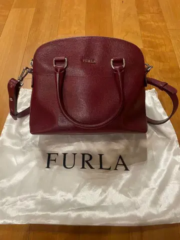 [새상품급] FURLA 파이퍼 2way백 보르도