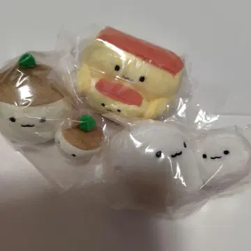 와루루기 나카요시 음식 컬렉션 카스텔라 슈마이 마쉬멜로우 가챠