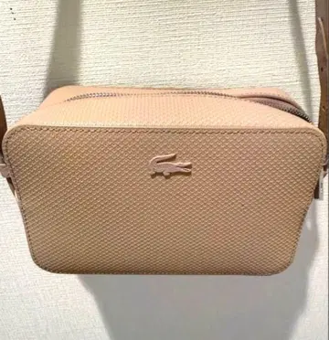 Lacoste 새상품급 샹타코 클래식 스몰 숄더 베이지