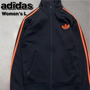 아디다스 오리지널 트랙 자켓 파이어버드 블랙/오렌지 L