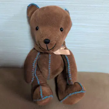 C'est mignon 세 미뇽 패치워크풍 테디베어 봉제 인형
