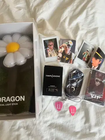 G-DRAGON 응원봉 VIP 특전 입장 특전 3개