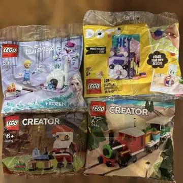 LEGO 세트 4점 일괄