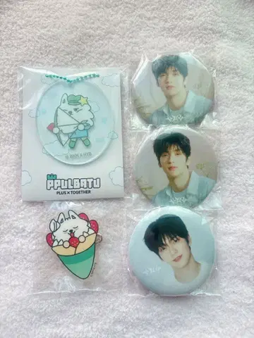 TXT 수빈 캡슐 토이 아크릴 배지 뿔바투