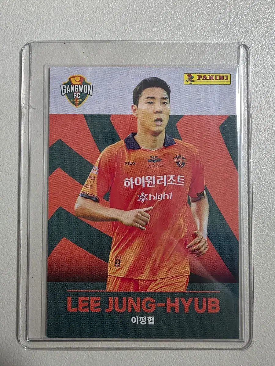 2023 k리그 파니니 이정협 베이스카드 판매 강원fc