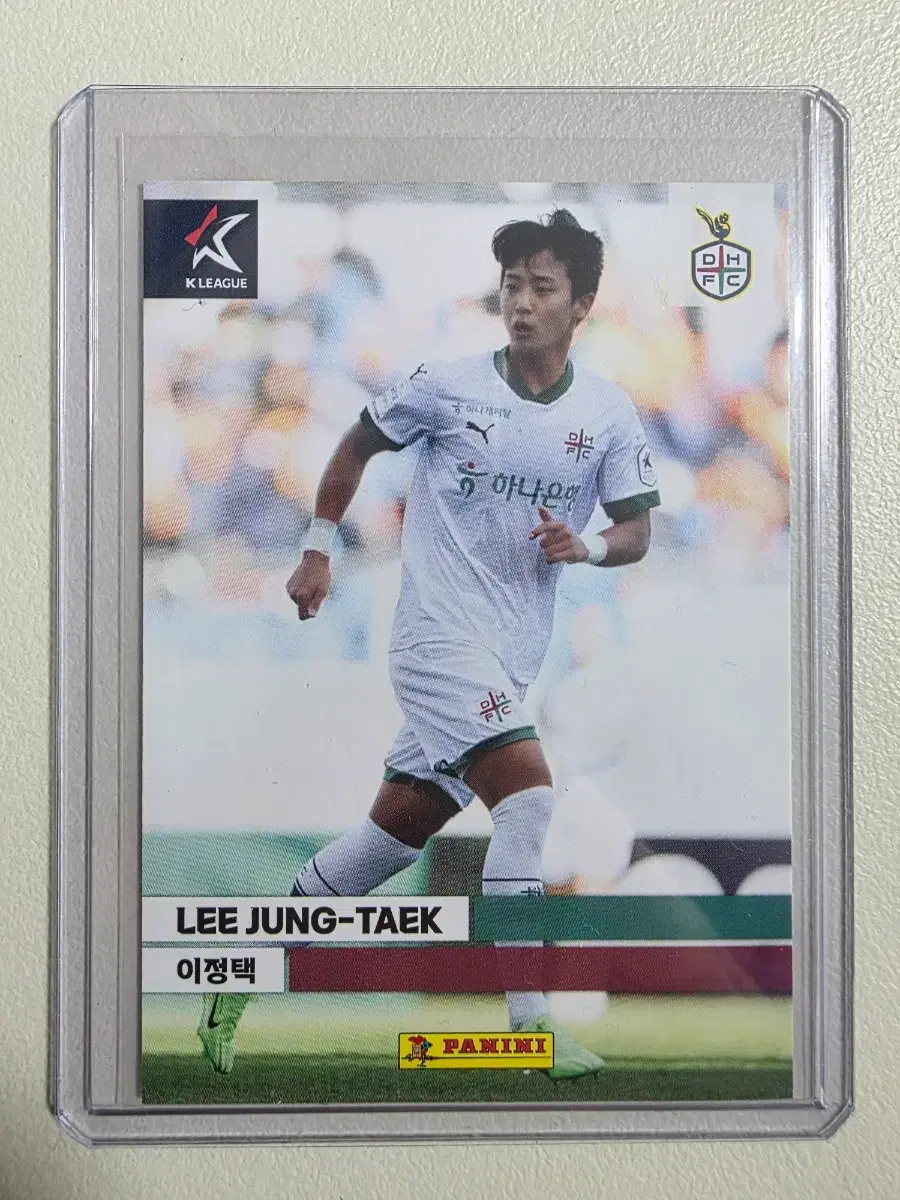 2024 k리그 파니니 이정택 카드 판매 대전하나시티즌