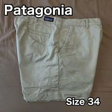 Patagonia 베이지 숏팬츠 사이즈 34 파타고니아 코튼
