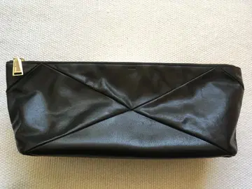 레어!! JIL SANDER 질 샌더 블랙 패치워크 클러치백
