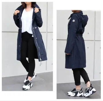 MONCLER Malachite 맬러카이트 블랙 스프링 코트 사이즈 1