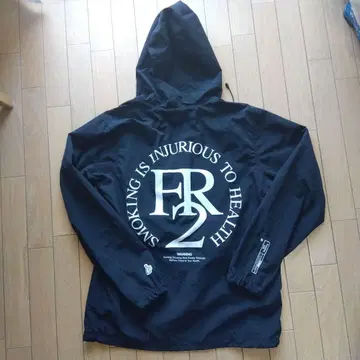 FR2 나일론 자켓 아노락 하프 지퍼 후드티