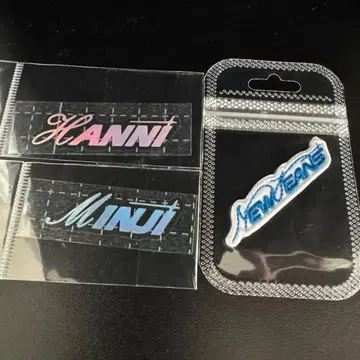 New Jeans 로고 스티커 하니 민지
