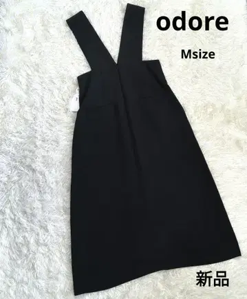 새상품 odore 롱 원피스 오버롤 스커트 M