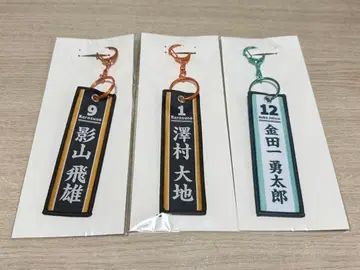 하이큐 다이토 복권 플라이트 택 3종 세트