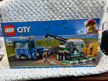 레고(LEGO) 시티 수확 트랙터와 운송 자동차 60223 블록