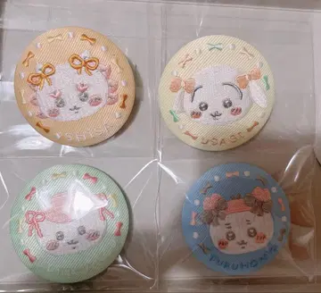 치이카와 자수 캔배치 비스킷2 토끼 시사 밤만쥬 헌책방