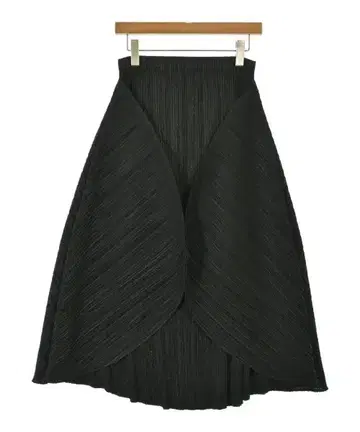 PLEATS PLEASE 롱 맥시 길이 스커트 여성용
