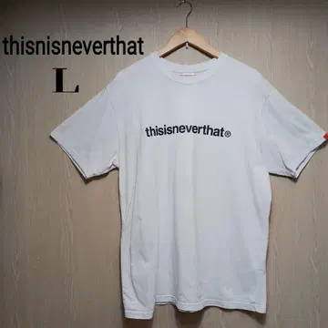 thisisneverthat T셔츠 L 화이트 화이트 컬러