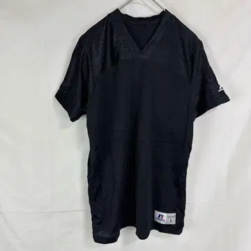 RUSSELL ATHLETIC 메쉬 T셔츠 블랙 [ L ] 경량 스포츠