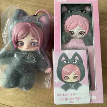 aespa popmart fluffy club 봉제 인형 지젤