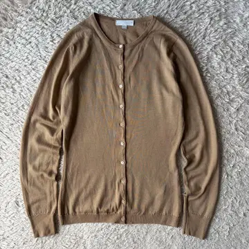 존스메들리 JOHN SMEDLEY 울 가디건 S 모카