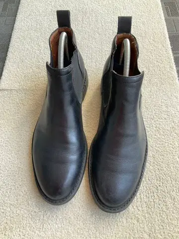 폴로 사이드 고어 부츠 숏부츠 블랙 남성용 25.5cm