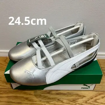 새상품 박스 포함 PUMA 푸마 발레 슈즈 실버 인기 상품 수량 한정