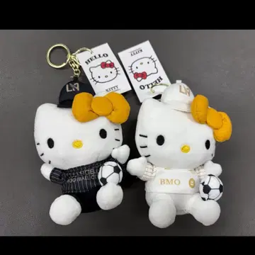 (未使用セット)ハローキティ ソン・フンミンLAFCキーリング2セット