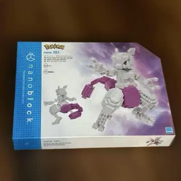[새상품] nanoblock 포켓몬 뮤츠 NBPM_101 DX