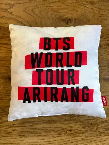 BTS WORLD TOUR ARIRANG 도쿄돔 VIP 혜택 쿠션