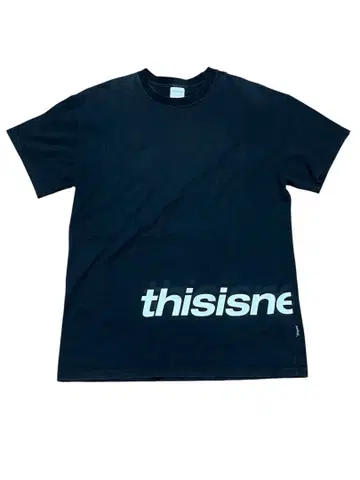 thisisneverthat 블랙 T셔츠 사이즈 L 네버더