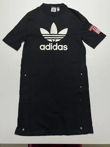 adidas 블랙 반팔 원피스 L
