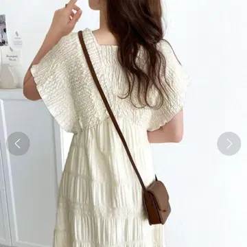 mily bilet 마조리카 플리츠 개더 사용 플레어 원피스