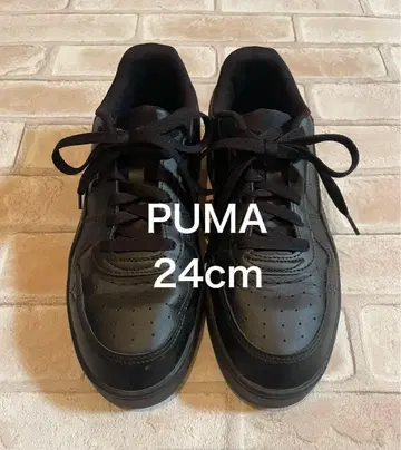 새상품급 PUMA 푸마 스카이 네오 라이트 와이드 24cm 블랙 스니커즈