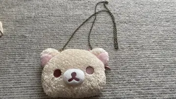 코리락쿠마 봉제 인형 멀티 미니백