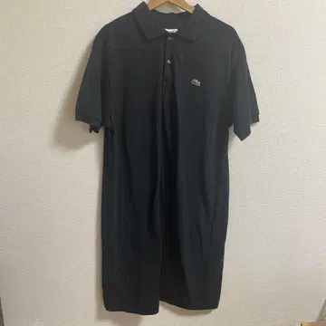 Lacoste 블랙 폴로 원피스 반팔