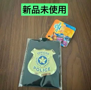주토피아 경찰 배지풍 패스 케이스 닉 주디 TOHO 한정판 경찰 수첩