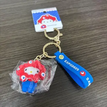 미개봉 오사카 간사이 만박 미야쿠미야쿠 산리오 변신 키링 키티