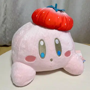 별의 커비 Kirby 딸기 베레모 봉제 인형 제일복권