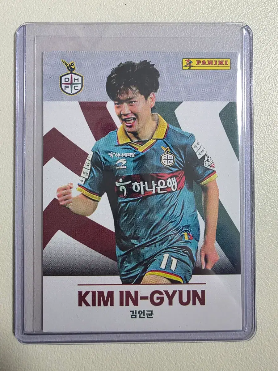 2023 파니니 k리그 김인균 베이스카드 대전하나시티즌