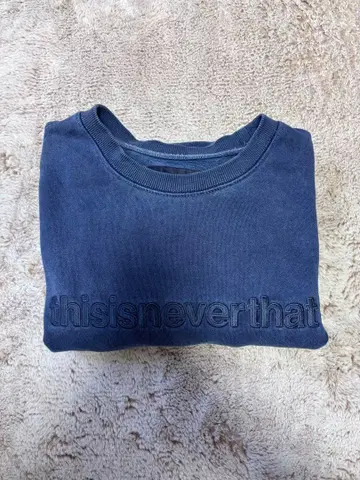 thisisneverthat 네이비 맨투맨
