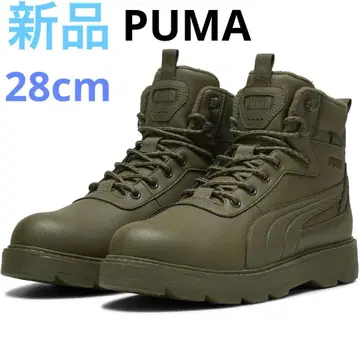 [새상품] PUMA 푸마 그린 하이컷 스니커즈 28cm