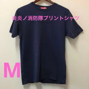 불꽃 소방대 제7특수소방대 프린트T셔츠 여성용 사이즈M