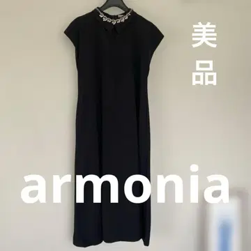 봄/여름 SALE 새상품급 armonia 프렌치 슬리브 롱 원피스 프리