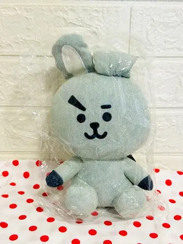 BT21 COOKY 데님 봉제 인형 쿠키 BTS 정국
