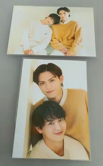 칸 히데요시 후지모토 코다이 브로마이드 2장 세트